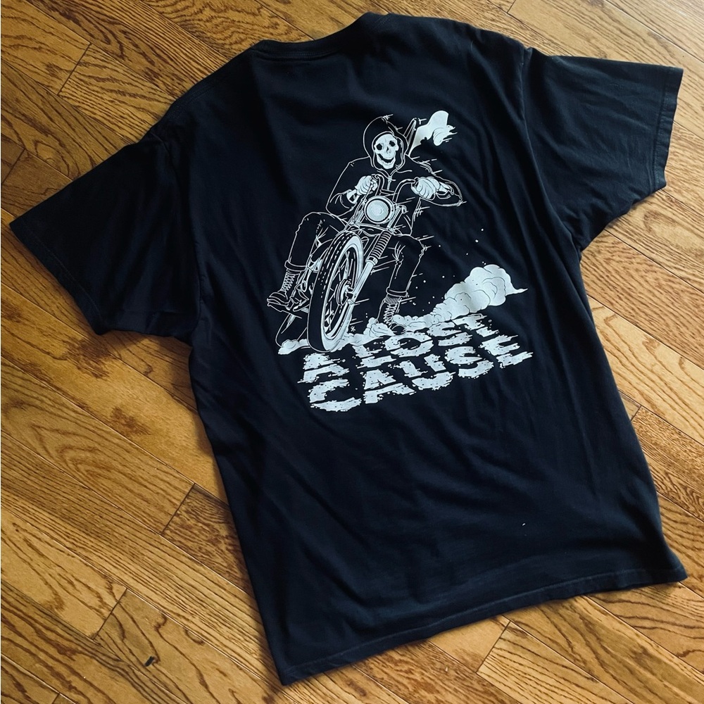 A Lost Cause ALC Reaper Motorcycle T-Shirt